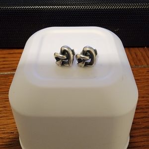 James Avery Heart Knot Studs